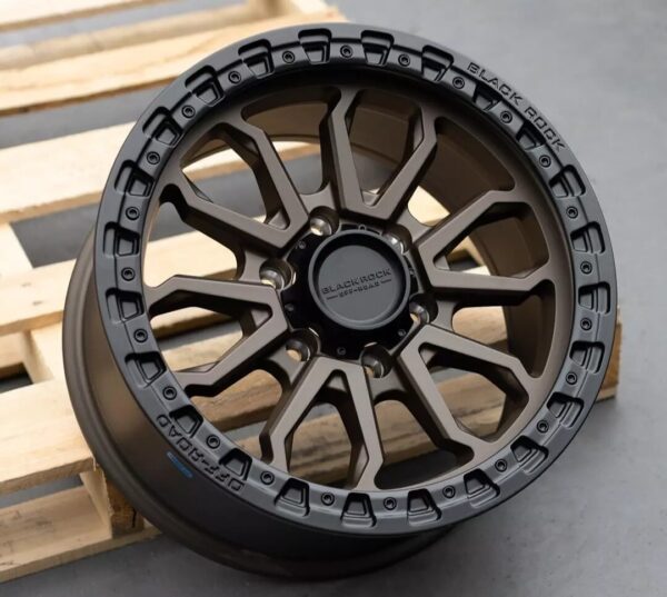 17" WHEELS FOR FORD RANGER / RAPTOR BLACK ROCK COBRA 17X9 RIMS FOR PX/PJ/PK 4X4