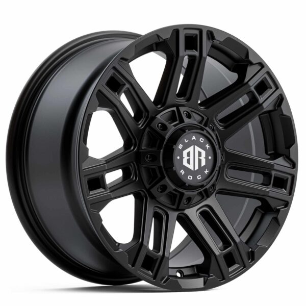 17" WHEELS FOR FORD RANGER / RAPTOR BLACK ROCK COBRA 17X9 RIMS FOR PX/PJ/PK 4X4 - Image 4