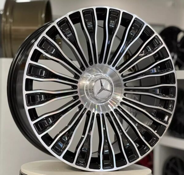 20" Maybach Style Wheels Fits Mercedes E350 E400 S550 S580 S600 GLC GLE GLS - Image 4